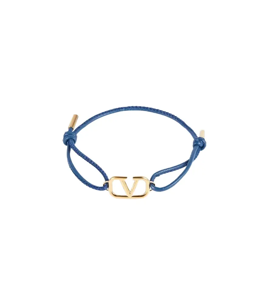 Valentino Garavani VLogo Signature leather bracelet | Image 1 Valentino Garavani VLogo Signature leather bracelet | Image 1