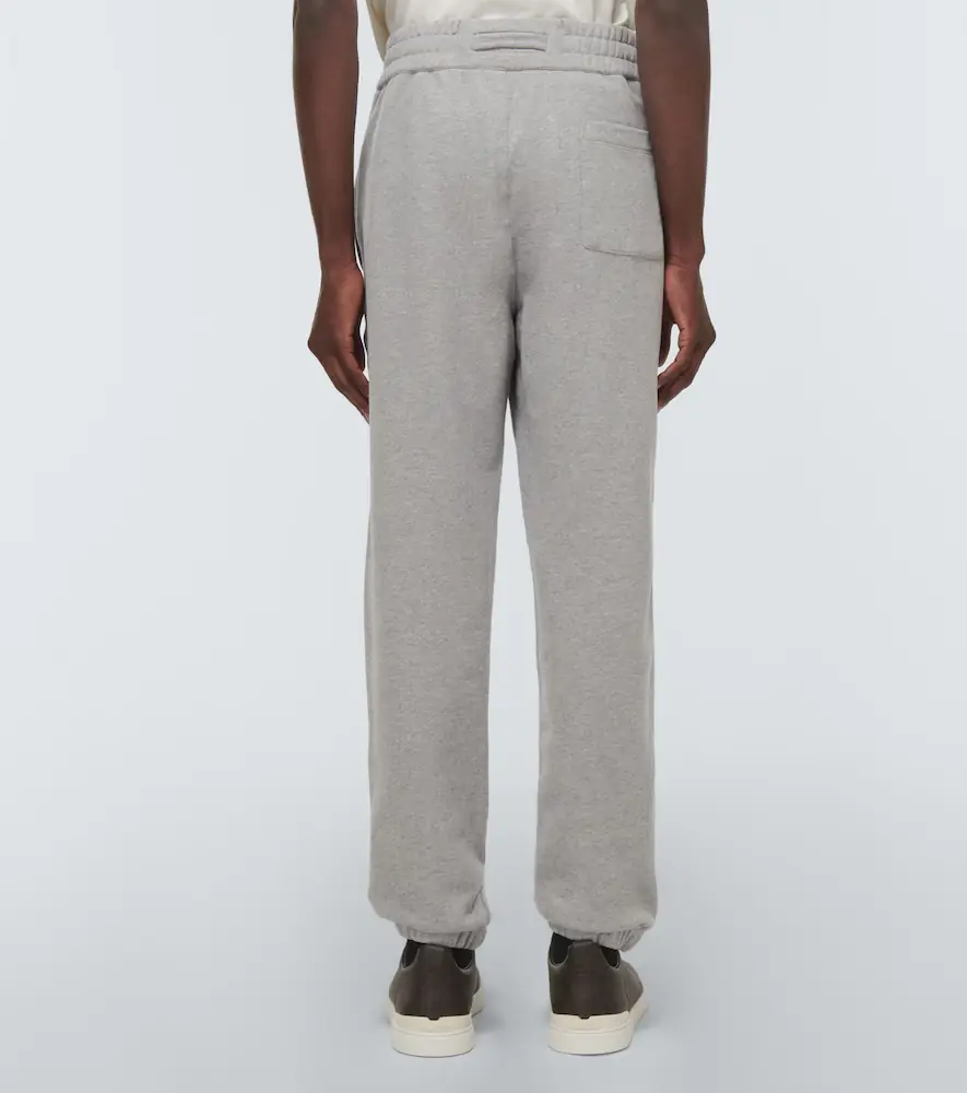 Zegna Logo cotton sweatpants | Thumbnail 3 Zegna Logo cotton sweatpants | Thumbnail 3