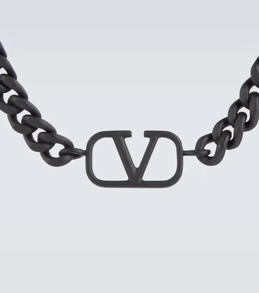 Valentino Garavani VLogo signature chain choker | Thumbnail 2 Valentino Garavani VLogo signature chain choker | Thumbnail 2