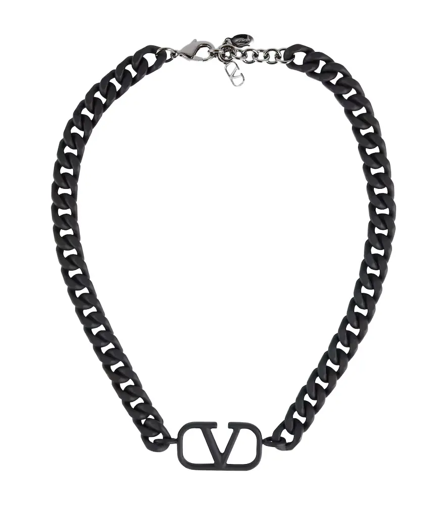 Valentino Garavani VLogo signature chain choker | Image 1 Valentino Garavani VLogo signature chain choker | Image 1