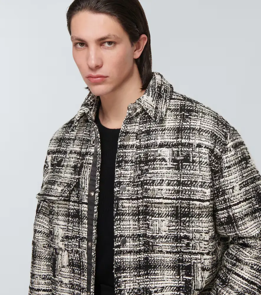 AMIRI Tweed blouson jacket | Thumbnail 3