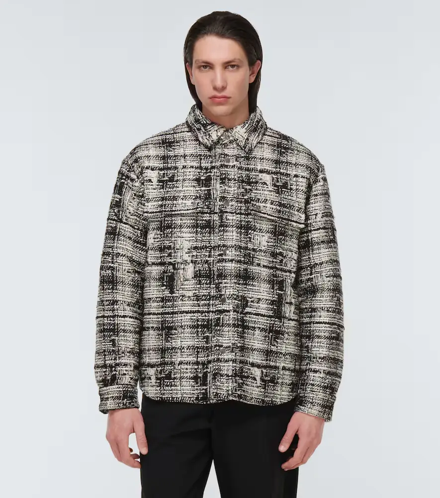AMIRI Tweed blouson jacket | Thumbnail 6