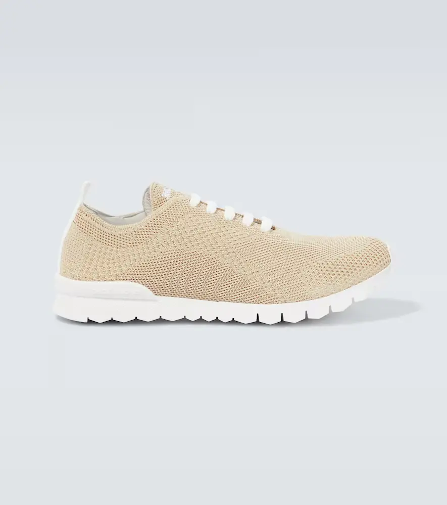 Kiton FITS knit cotton sneakers | Thumbnail 2