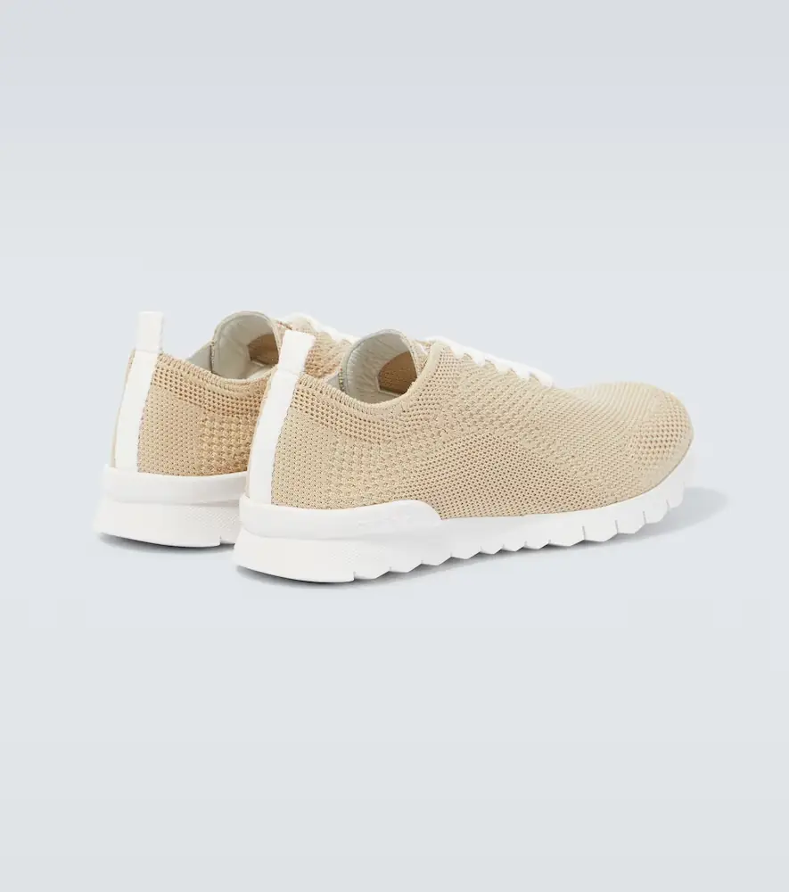 Kiton FITS knit cotton sneakers | Thumbnail 5