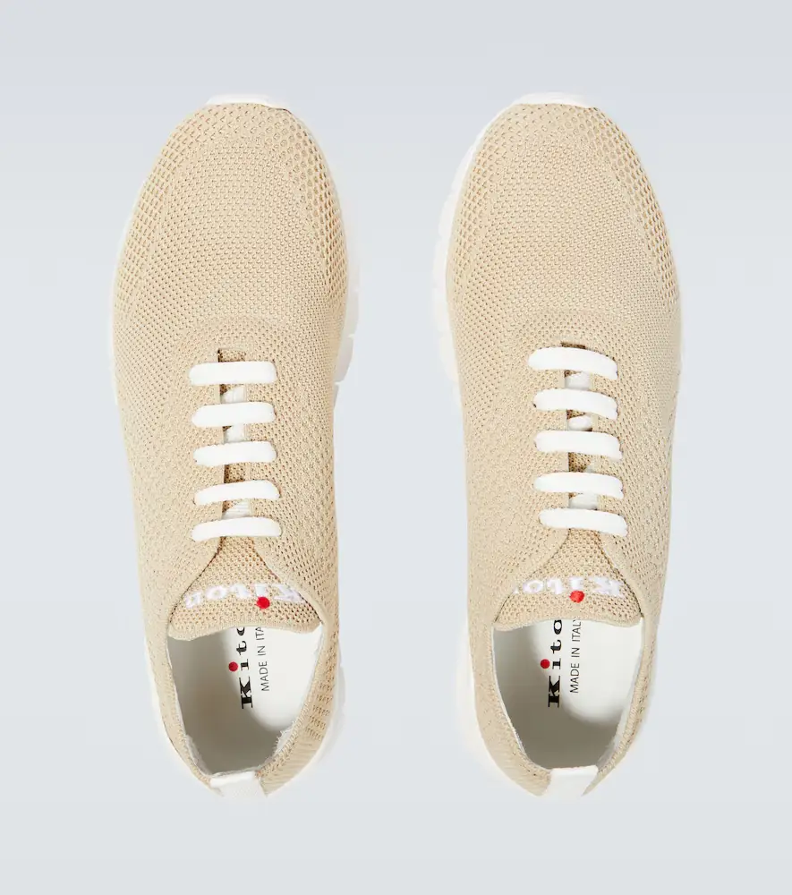 Kiton FITS knit cotton sneakers | Thumbnail 6