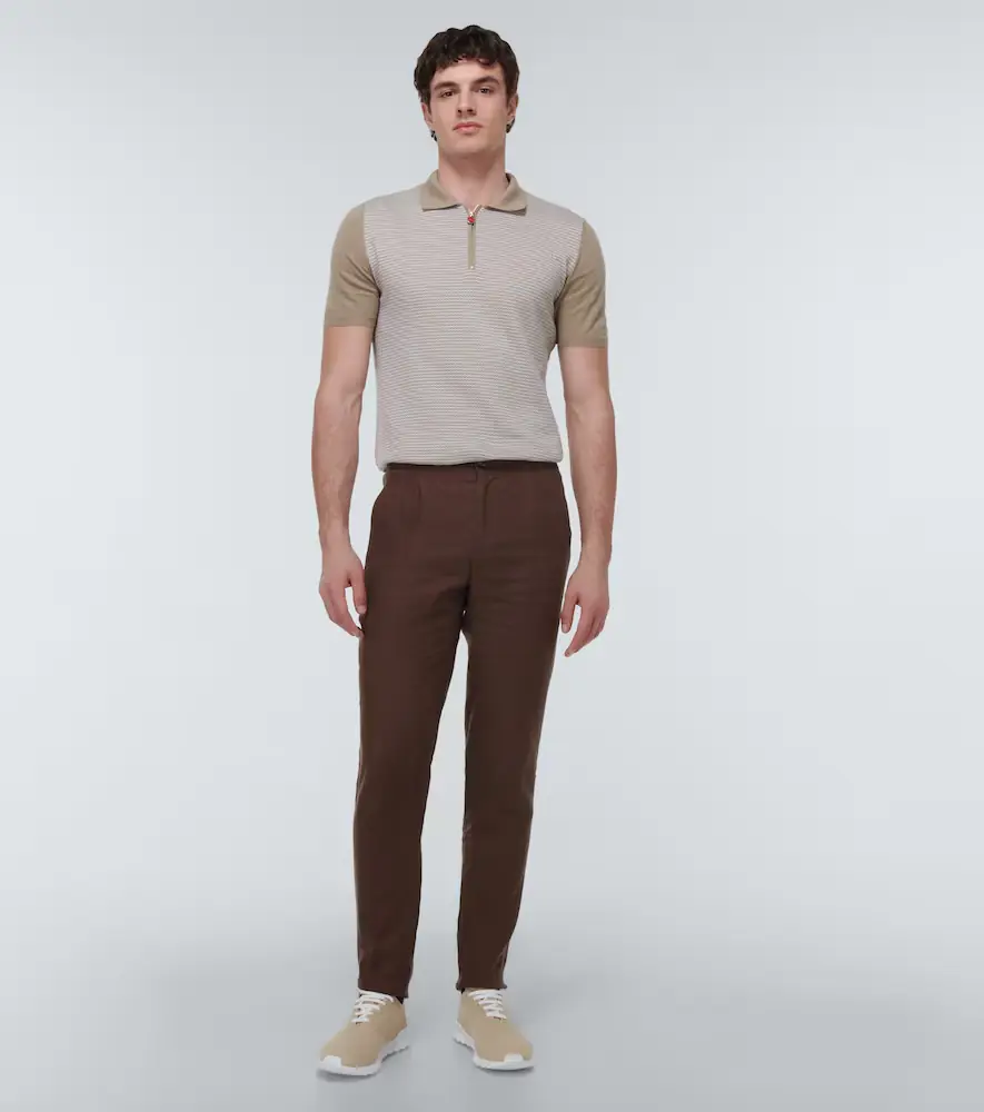 Kiton FITS knit cotton sneakers | Thumbnail 7