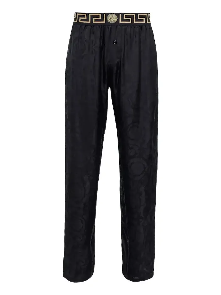 Versace Barocco silk twill pajama bottoms
