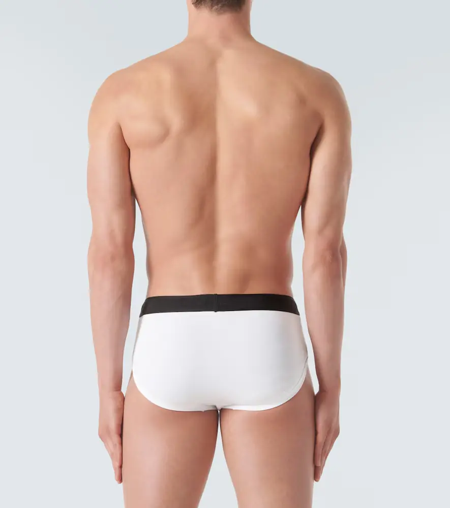 Tom Ford Set of 2 cotton-blend briefs | Thumbnail 2