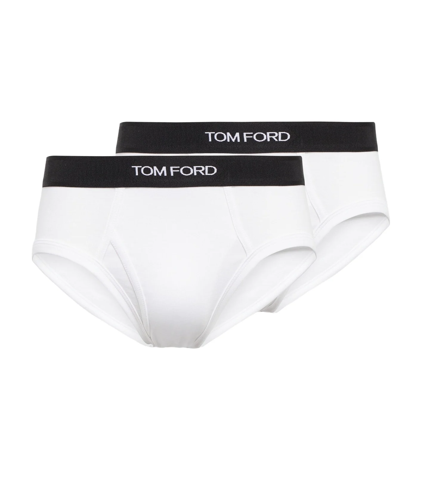 Set of 2 cotton-blend briefs Set of 2 cotton-blend briefs