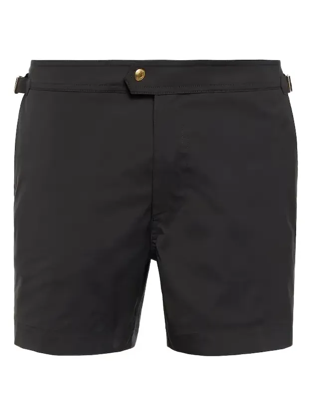 Tom Ford Side-buckle swim trunks