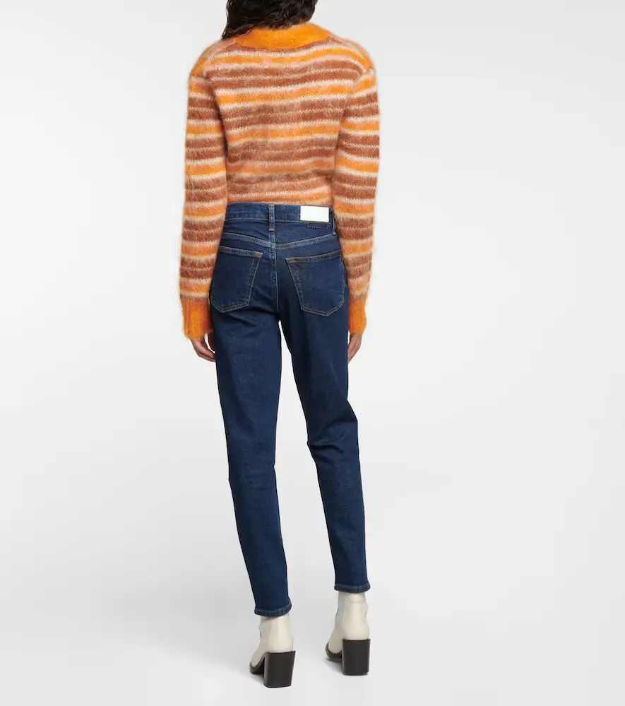 RE/DONE ‘90s high-rise cropped skinny jeans | Thumbnail 2 RE/DONE ‘90s high-rise cropped skinny jeans | Thumbnail 2