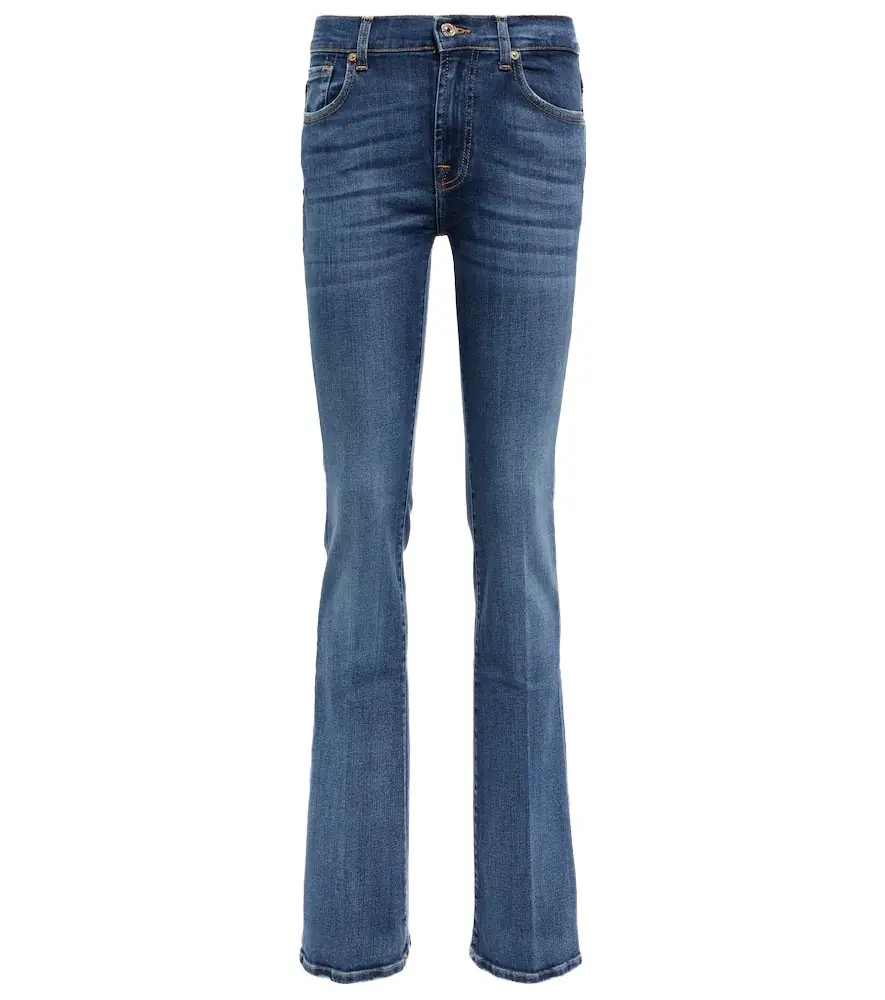 7 For All Mankind Mid-rise bootcut jeans | Image 1 7 For All Mankind Mid-rise bootcut jeans | Image 1