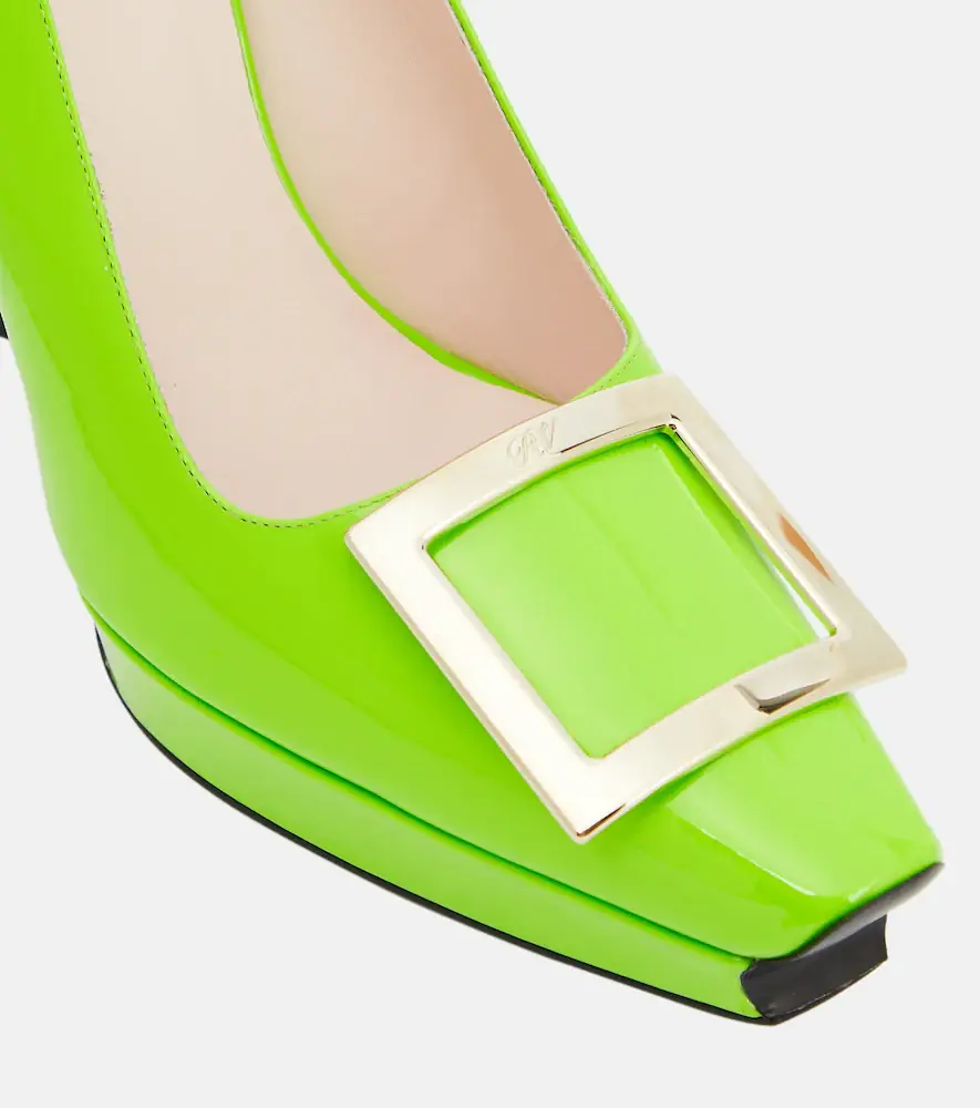 Roger Vivier Trompette patent leather platform pumps | Thumbnail 4 Roger Vivier Trompette patent leather platform pumps | Thumbnail 4