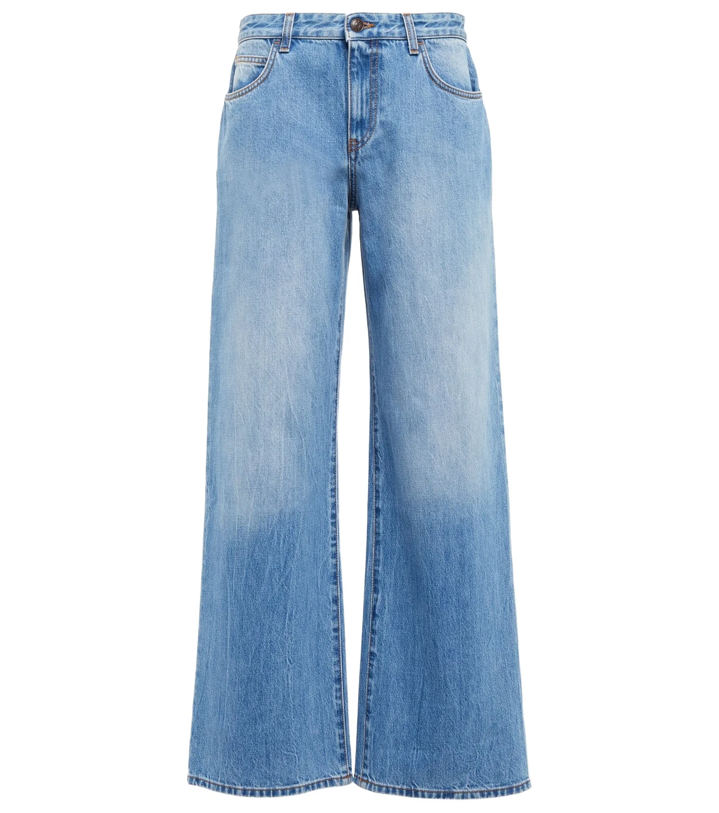 Eglitta mid-rise wide-leg jeans Eglitta mid-rise wide-leg jeans