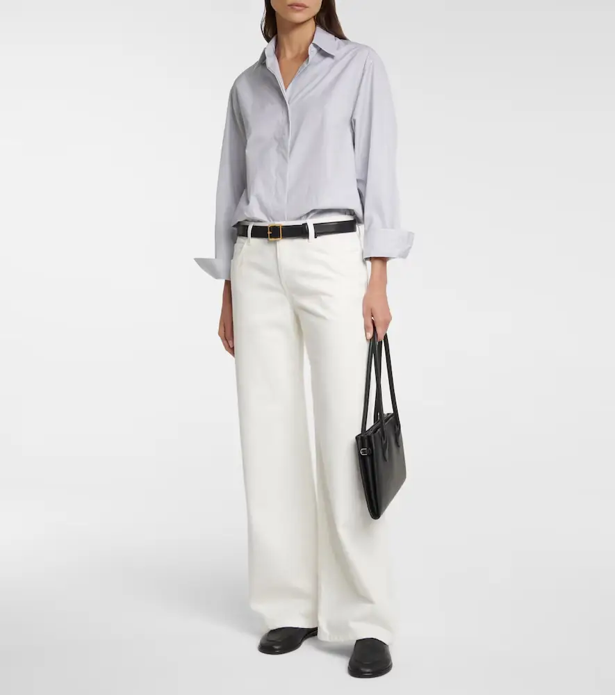 The Row Eglitta mid-rise wide-leg jeans | Thumbnail 6 The Row Eglitta mid-rise wide-leg jeans | Thumbnail 6