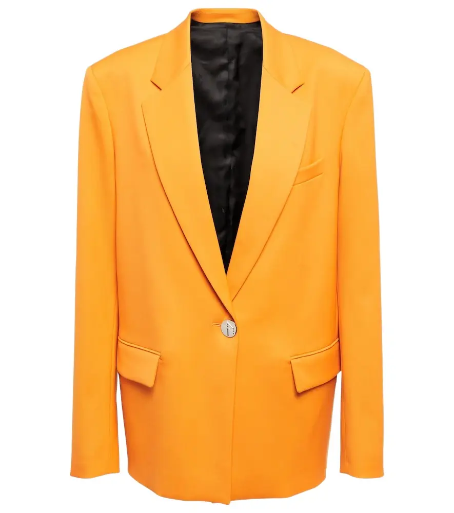 The Attico Bianca wool-blend blazer | Image 1 The Attico Bianca wool-blend blazer | Image 1
