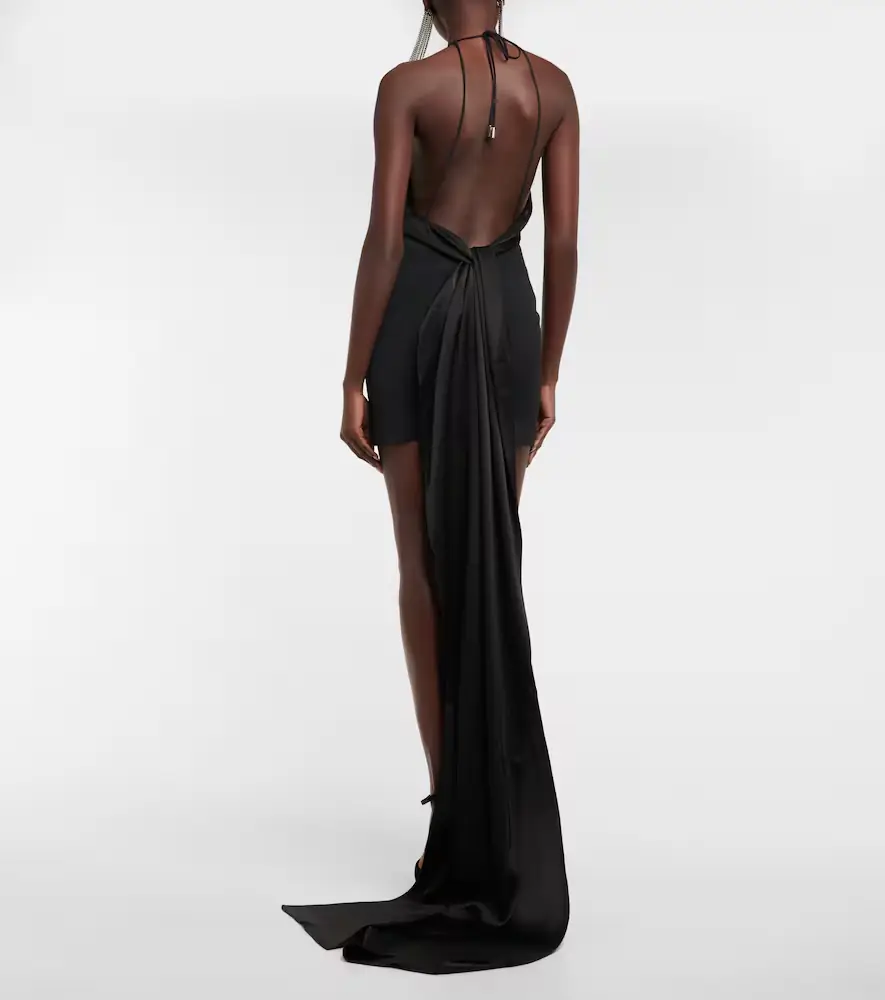 David Koma Embellished halter-neck minidress | Thumbnail 4 David Koma Embellished halter-neck minidress | Thumbnail 4