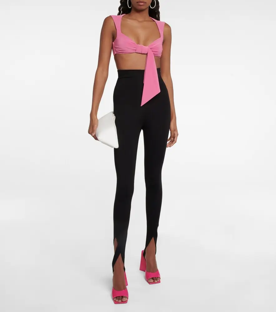 The Attico Jersey crop top | Thumbnail 4 The Attico Jersey crop top | Thumbnail 4