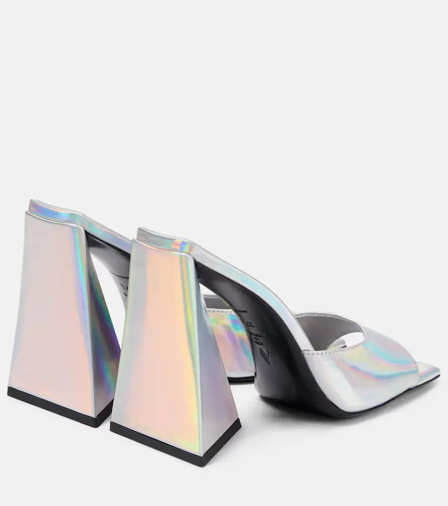 The Attico Devon metallic leather mules | Thumbnail 5 The Attico Devon metallic leather mules | Thumbnail 5
