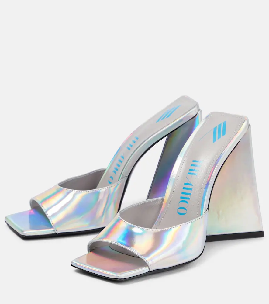 The Attico Devon metallic leather mules | Thumbnail 7 The Attico Devon metallic leather mules | Thumbnail 7