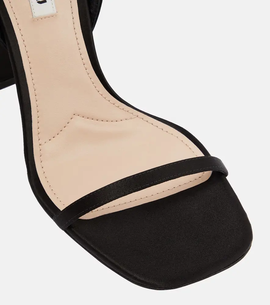 Miu Miu Embellished satin sandals | Thumbnail 3