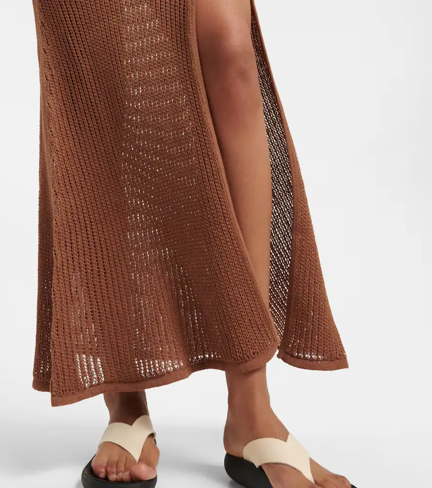 SIR. Dulcie cotton-blend maxi dress | Thumbnail 3