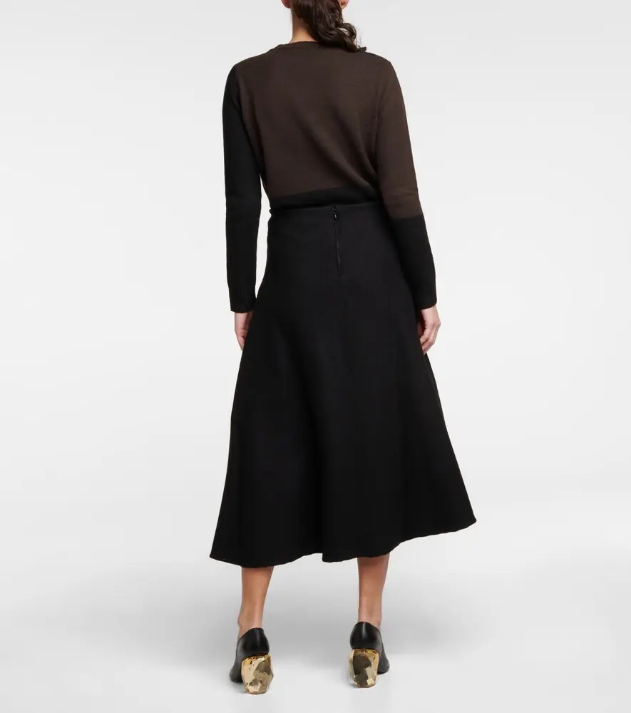 Jil Sander Virgin wool midi skirt | Thumbnail 5 Jil Sander Virgin wool midi skirt | Thumbnail 5