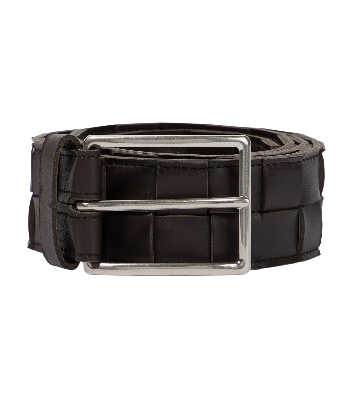Bottega Veneta Maxi Intreccio leather belt