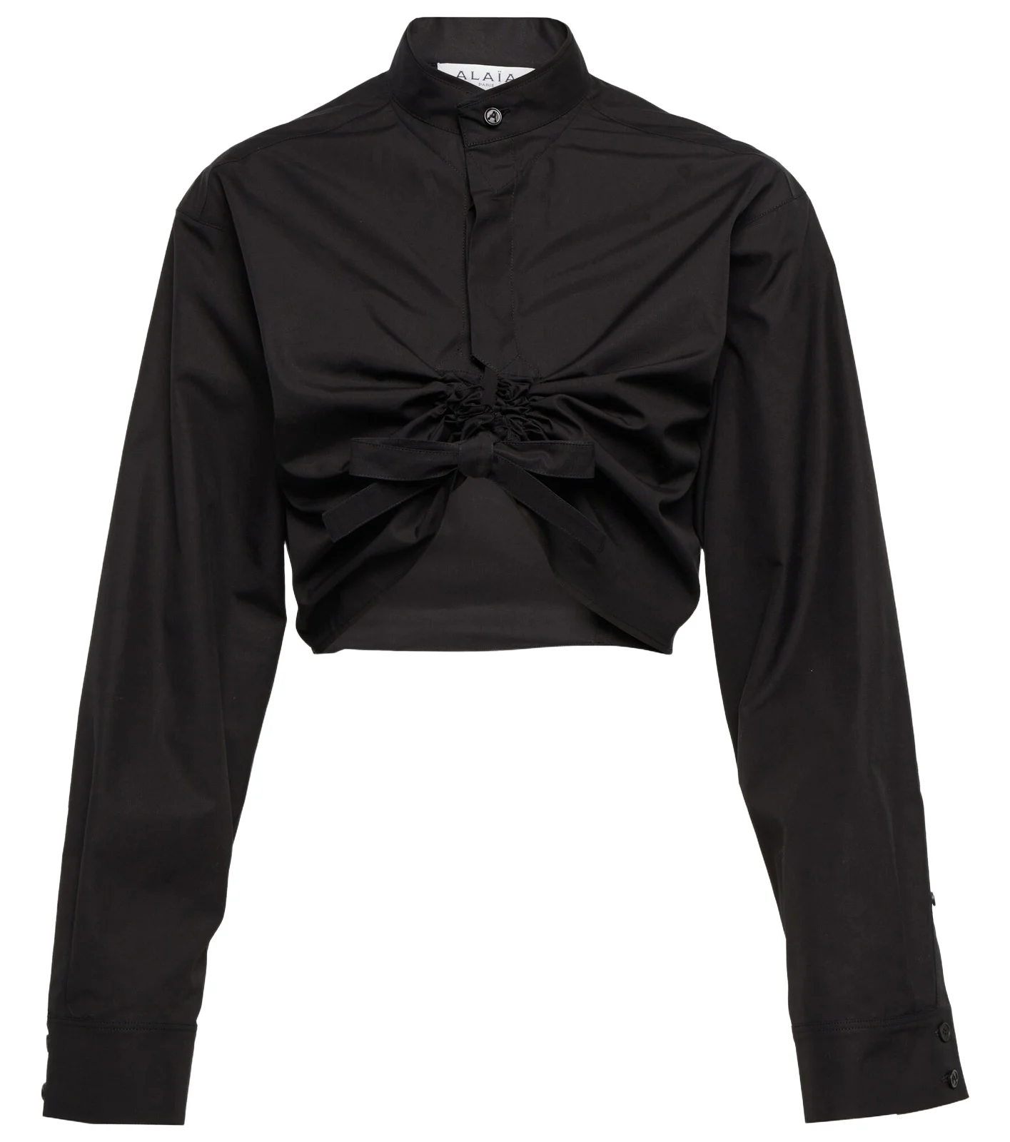 ALAÏA Cropped cotton shirt ALAÏA Cropped cotton shirt