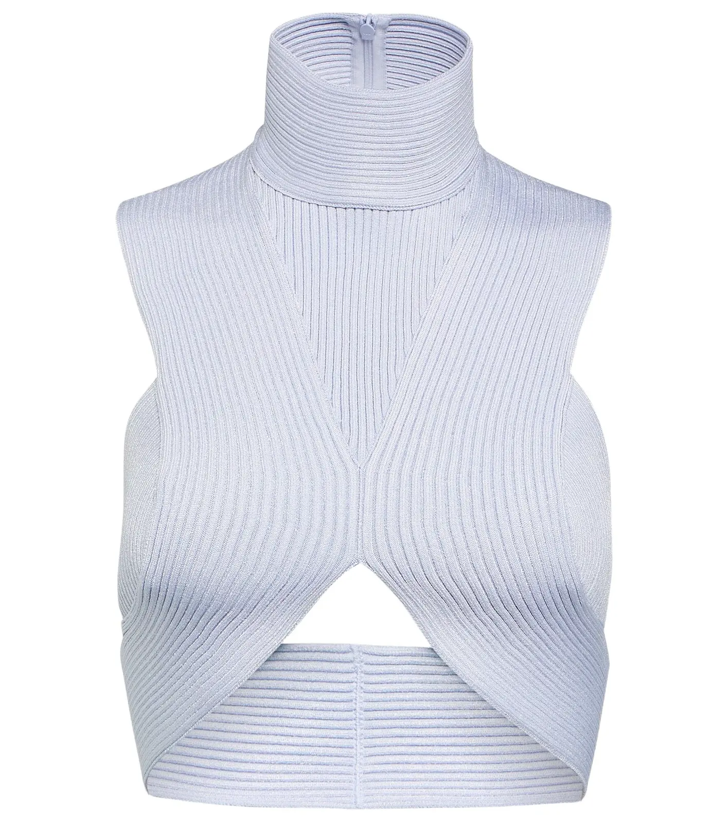 Alaïa Ribbed-knit crop top Alaïa Ribbed-knit crop top