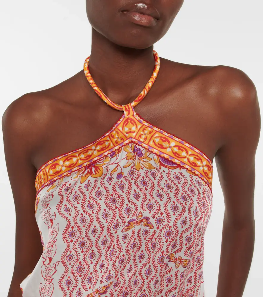 Poupette St Barth Isabelle printed halterneck jumpsuit | Thumbnail 5 Poupette St Barth Isabelle printed halterneck jumpsuit | Thumbnail 5