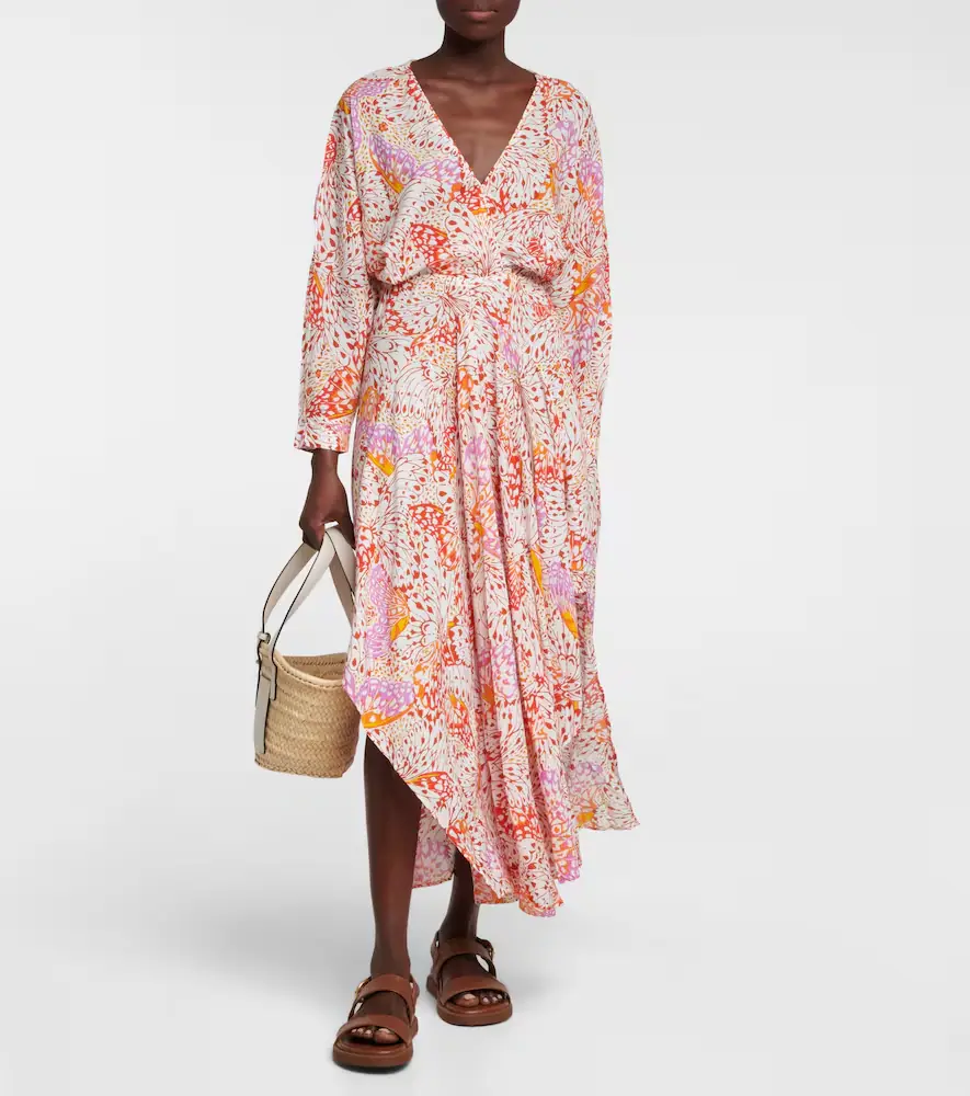 Poupette St Barth Ilona printed maxi dress | Thumbnail 5 Poupette St Barth Ilona printed maxi dress | Thumbnail 5