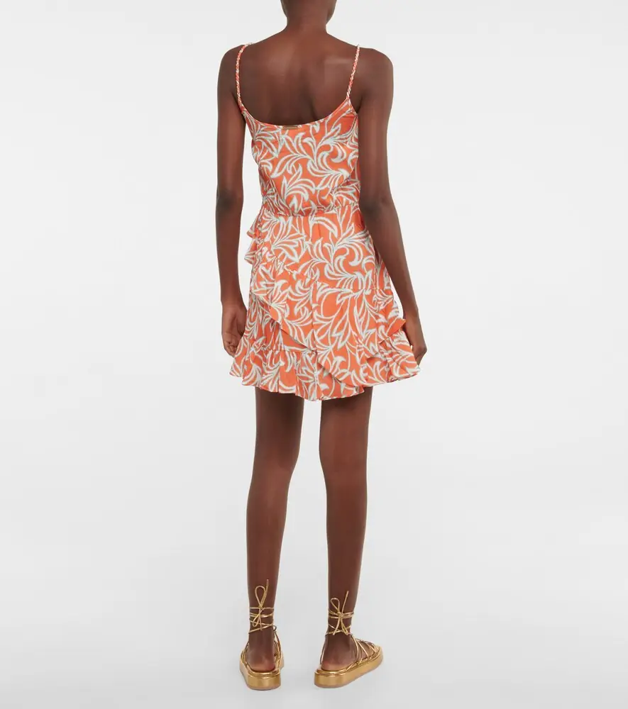 Heidi Klein Printed ruffled minidress | Thumbnail 2