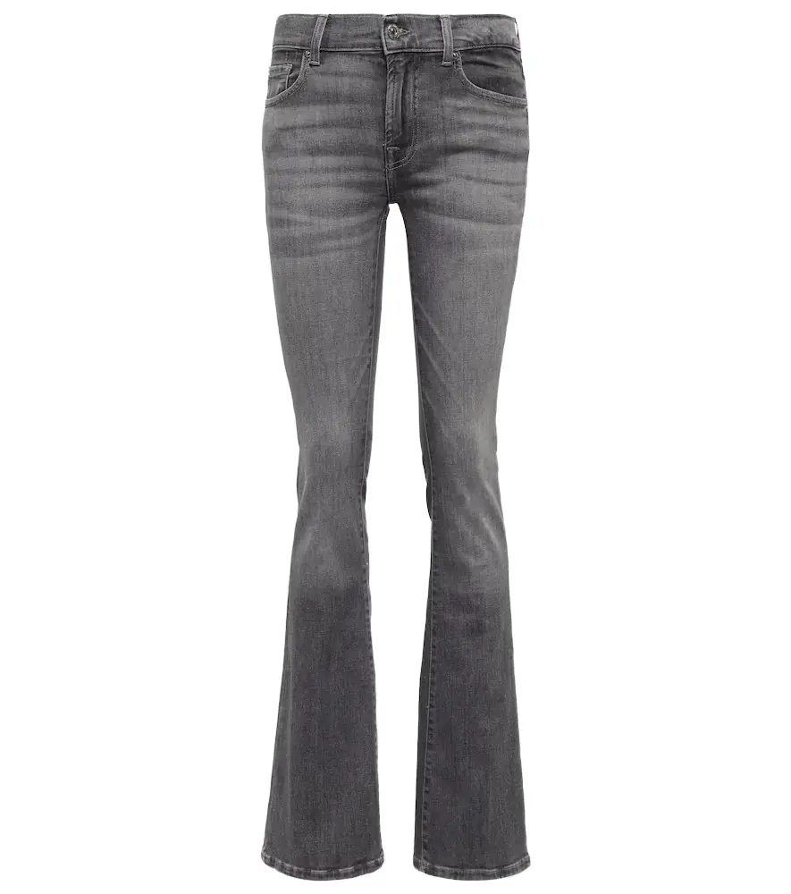 7 For All Mankind Mid-rise bootcut jeans | Image 1 7 For All Mankind Mid-rise bootcut jeans | Image 1