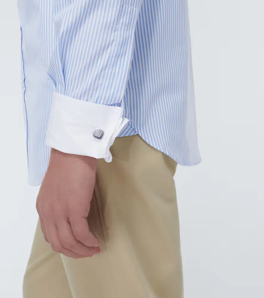 Winnie New York Striped cotton poplin shirt | Thumbnail 5