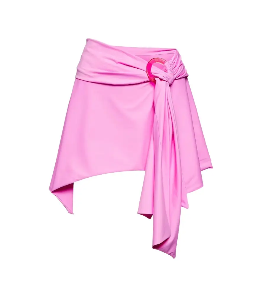 The Attico Asymmetric lycra miniskirt | Image 1 The Attico Asymmetric lycra miniskirt | Image 1