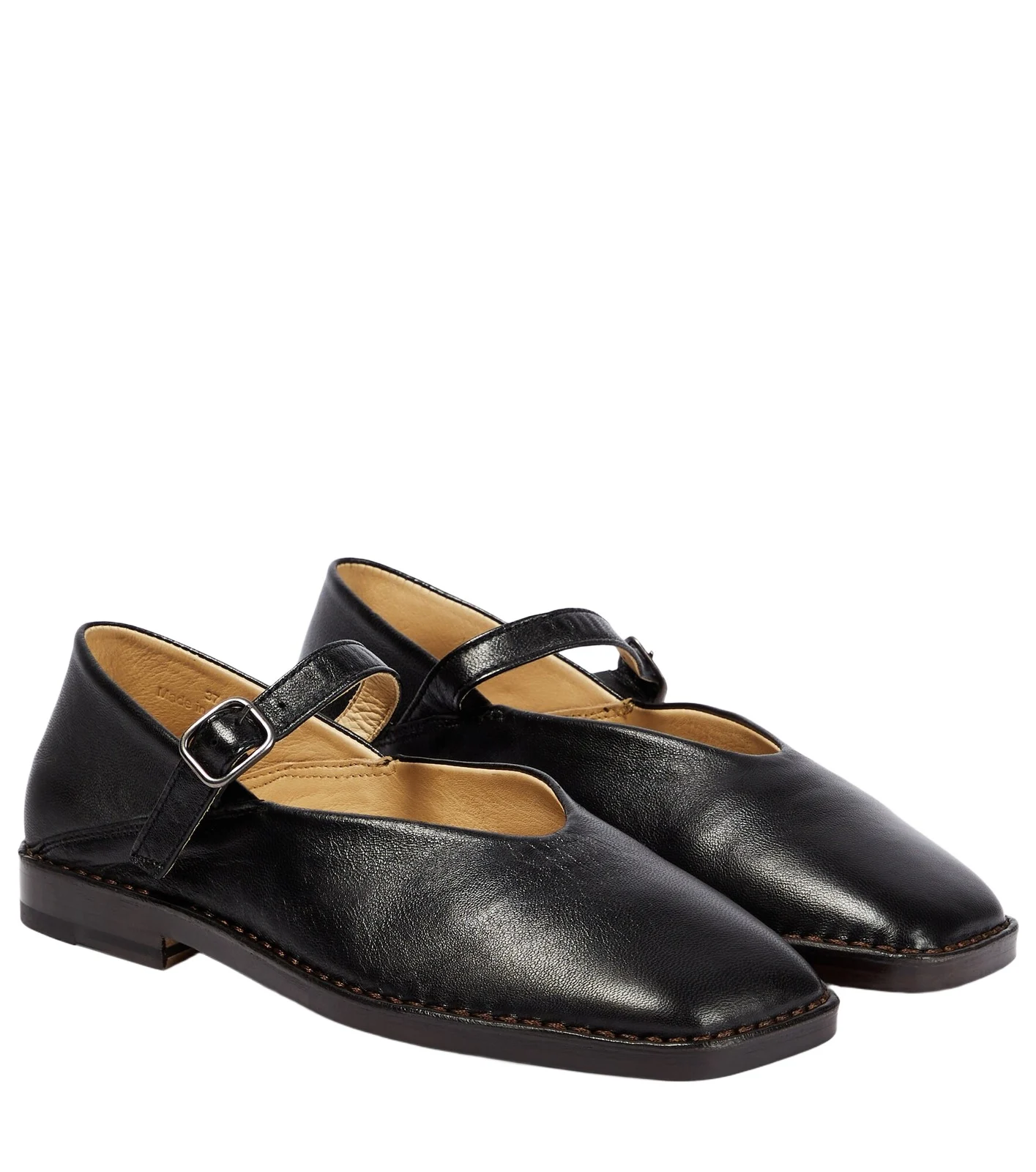 Leather Mary Jane ballet flats Leather Mary Jane ballet flats