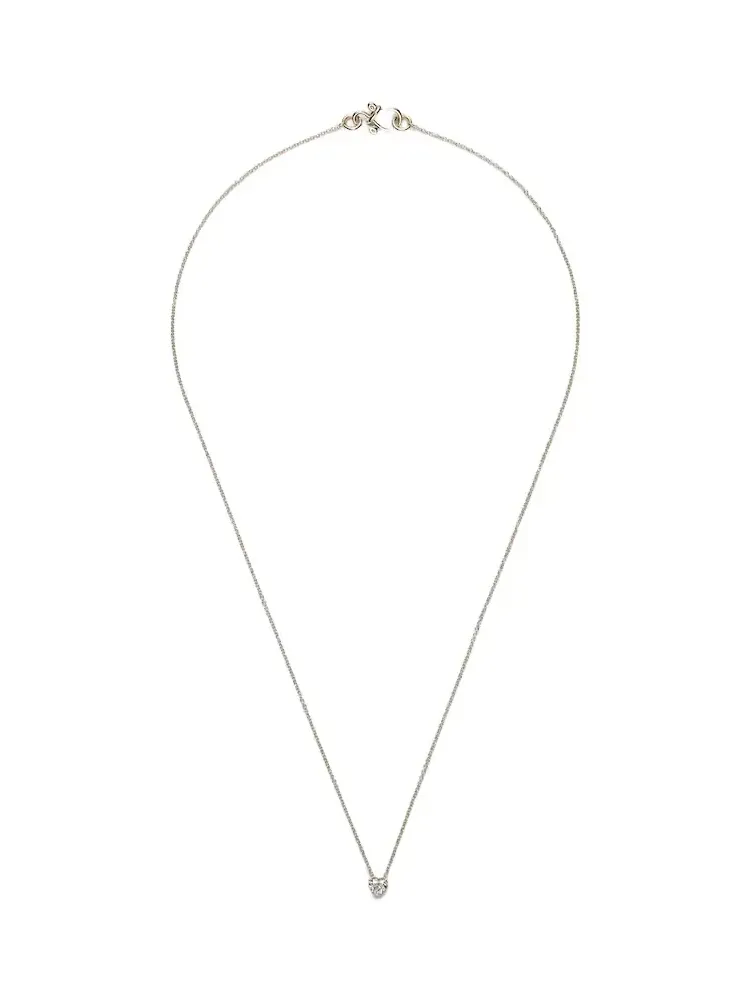 Orangerie de Coeur 18kt gold necklace with diamonds
