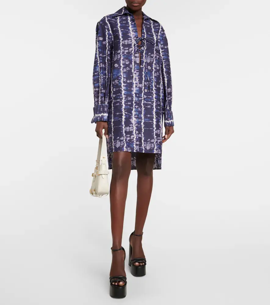 Altuzarra Nia printed cotton-blend shirt dress | Thumbnail 4