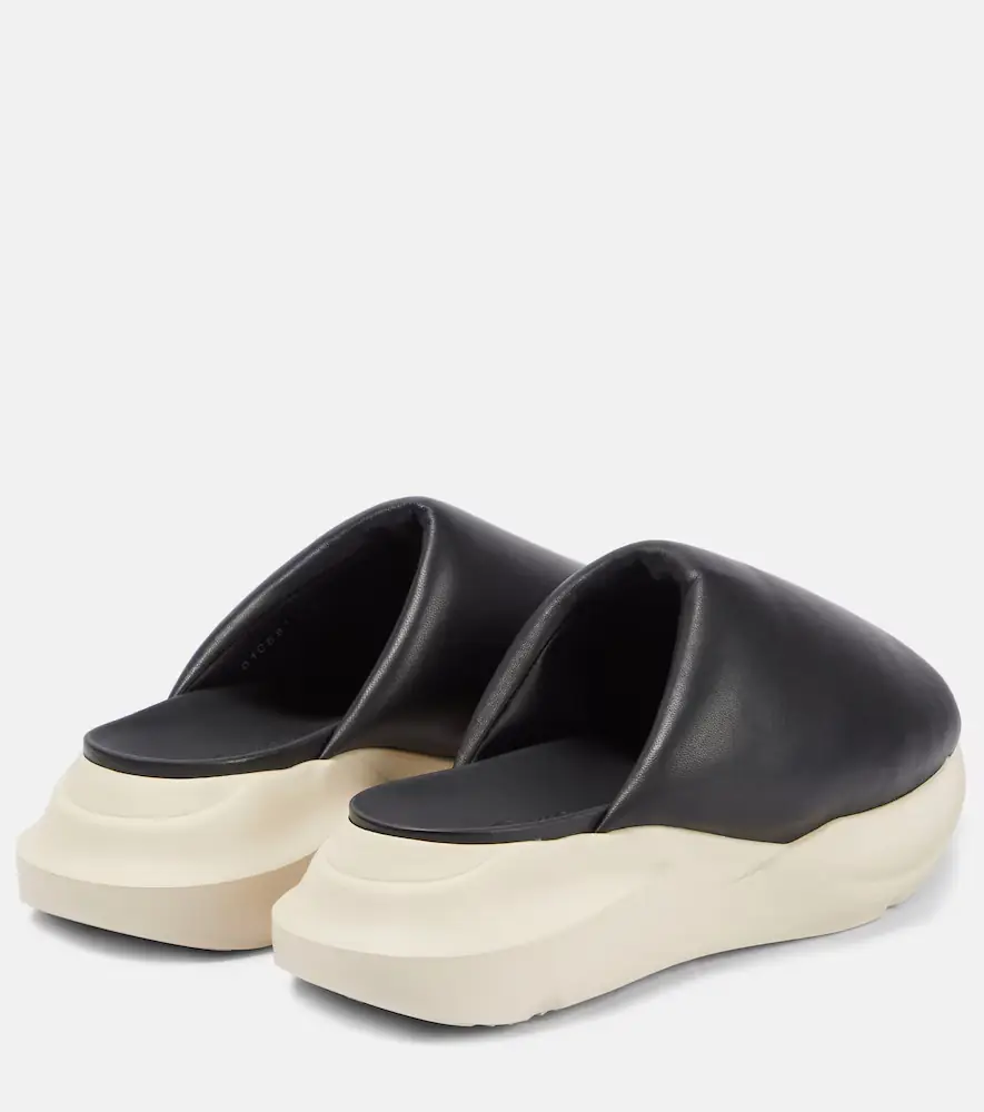 Rick Owens Leather slides | Thumbnail 6