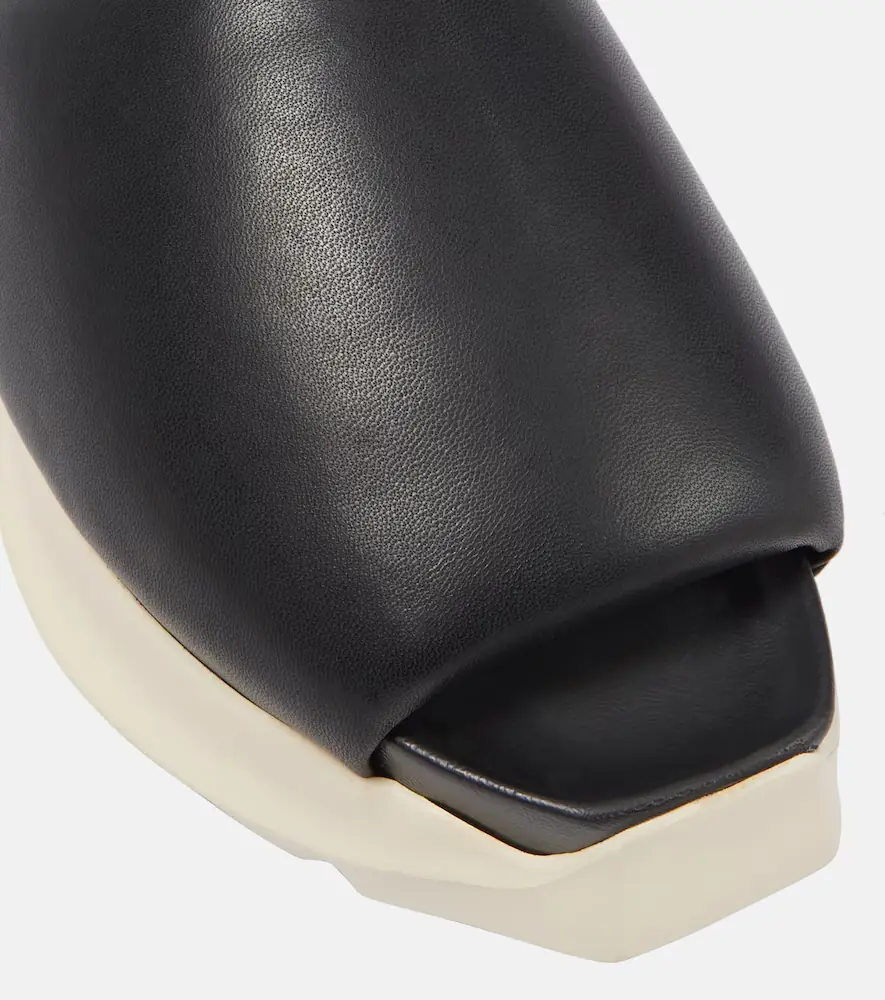 Rick Owens Leather slides | Thumbnail 7
