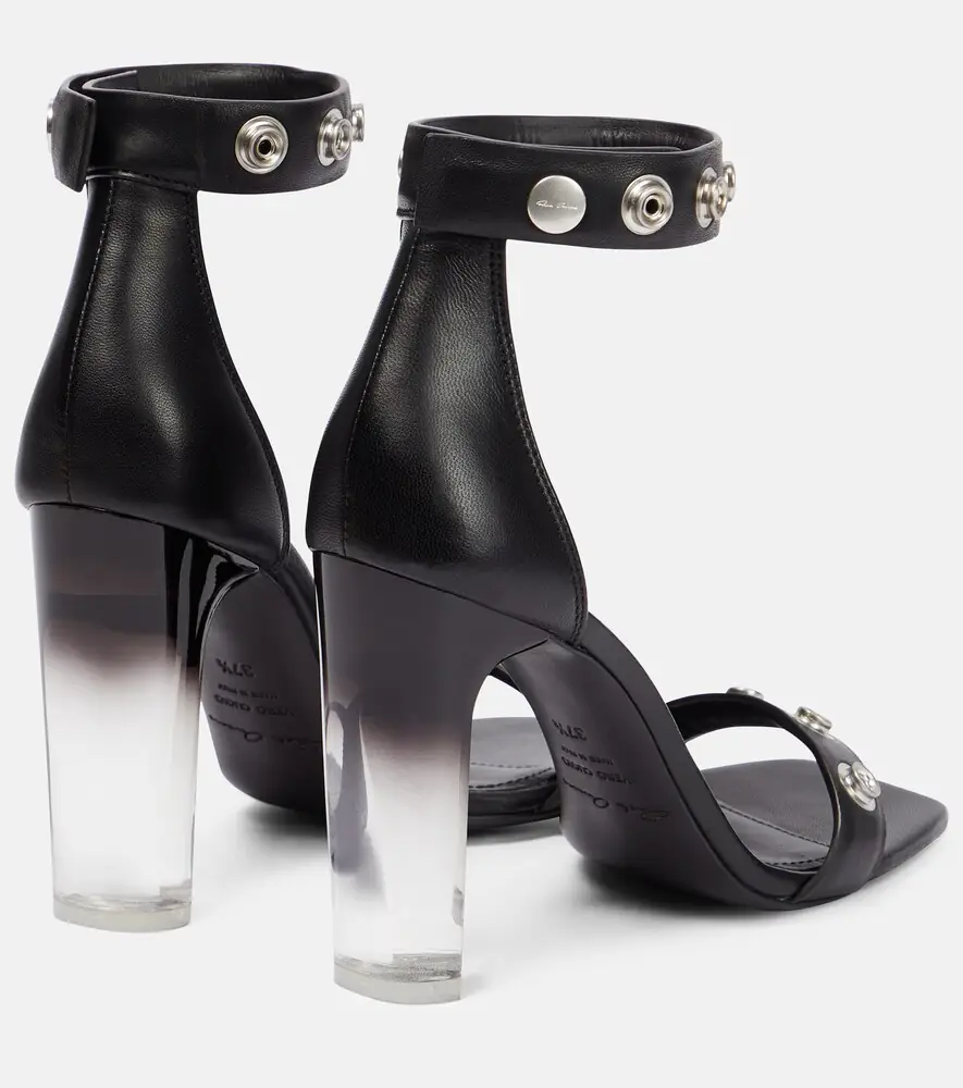 Rick Owens Snaps leather sandals | Thumbnail 4 Rick Owens Snaps leather sandals | Thumbnail 4