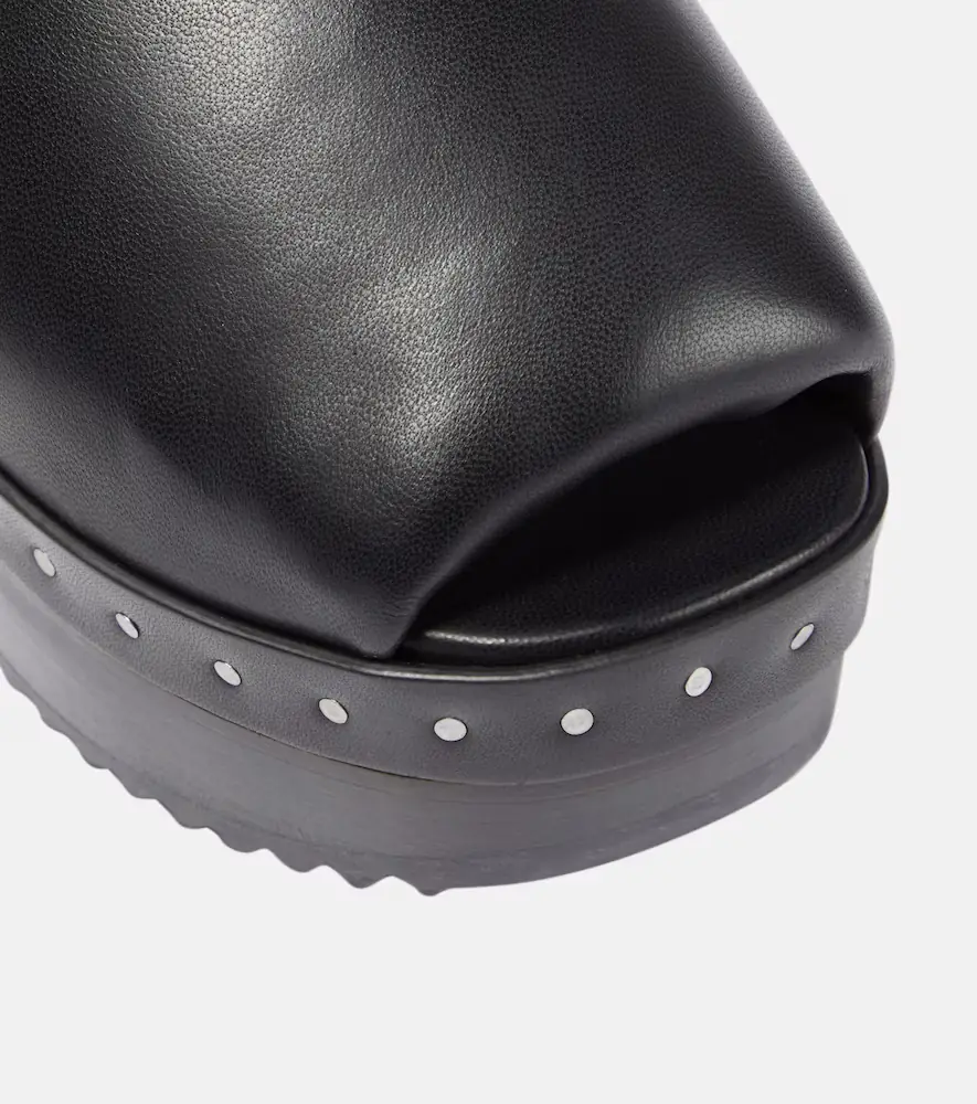 Rick Owens Padded leather platform sandals | Thumbnail 5 Rick Owens Padded leather platform sandals | Thumbnail 5