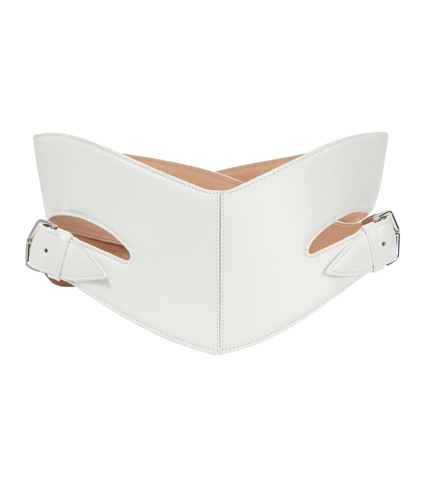 Cut-out leather belt Cut-out leather belt