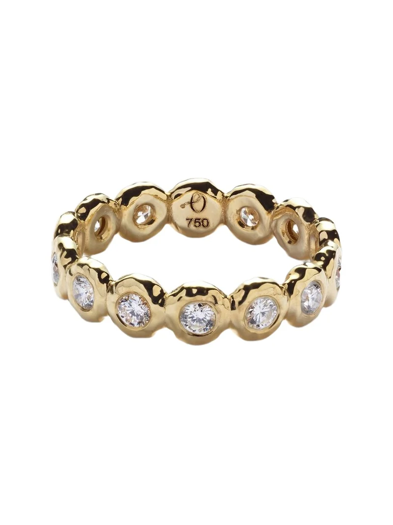 Nesting Gem 18kt gold eternity ring with diamonds Nesting Gem 18kt gold eternity ring with diamonds