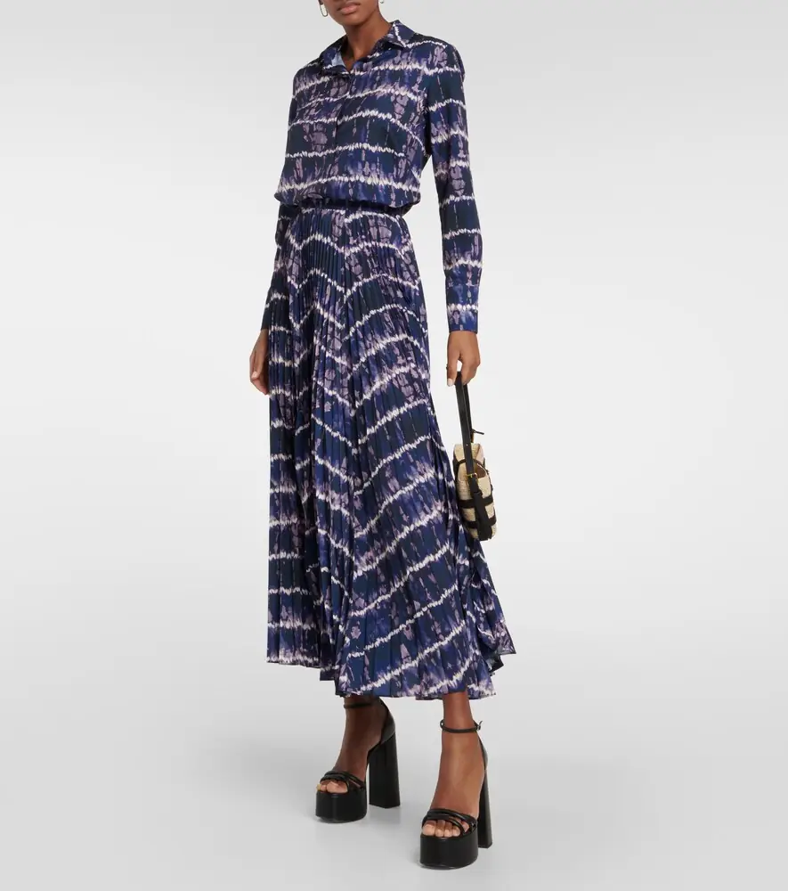 Altuzarra Sif printed pleated maxi skirt | Thumbnail 2 Altuzarra Sif printed pleated maxi skirt | Thumbnail 2