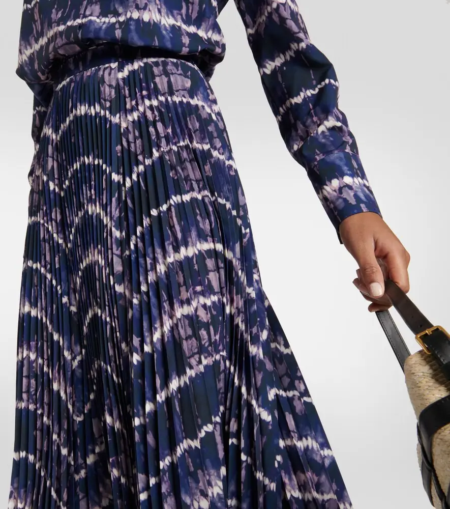 Altuzarra Sif printed pleated maxi skirt | Thumbnail 5 Altuzarra Sif printed pleated maxi skirt | Thumbnail 5