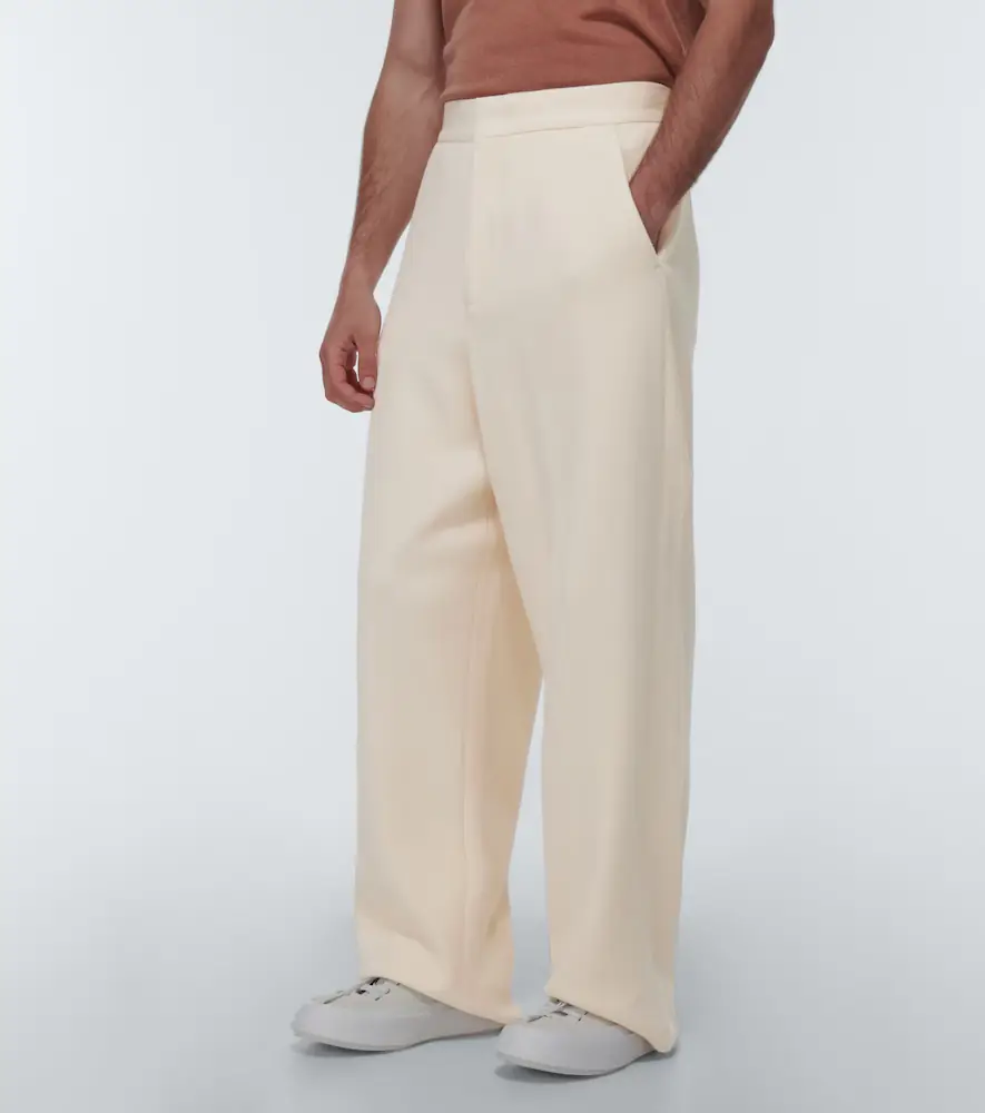 Zegna Straight cotton bouclé pants | Thumbnail 4 Zegna Straight cotton bouclé pants | Thumbnail 4