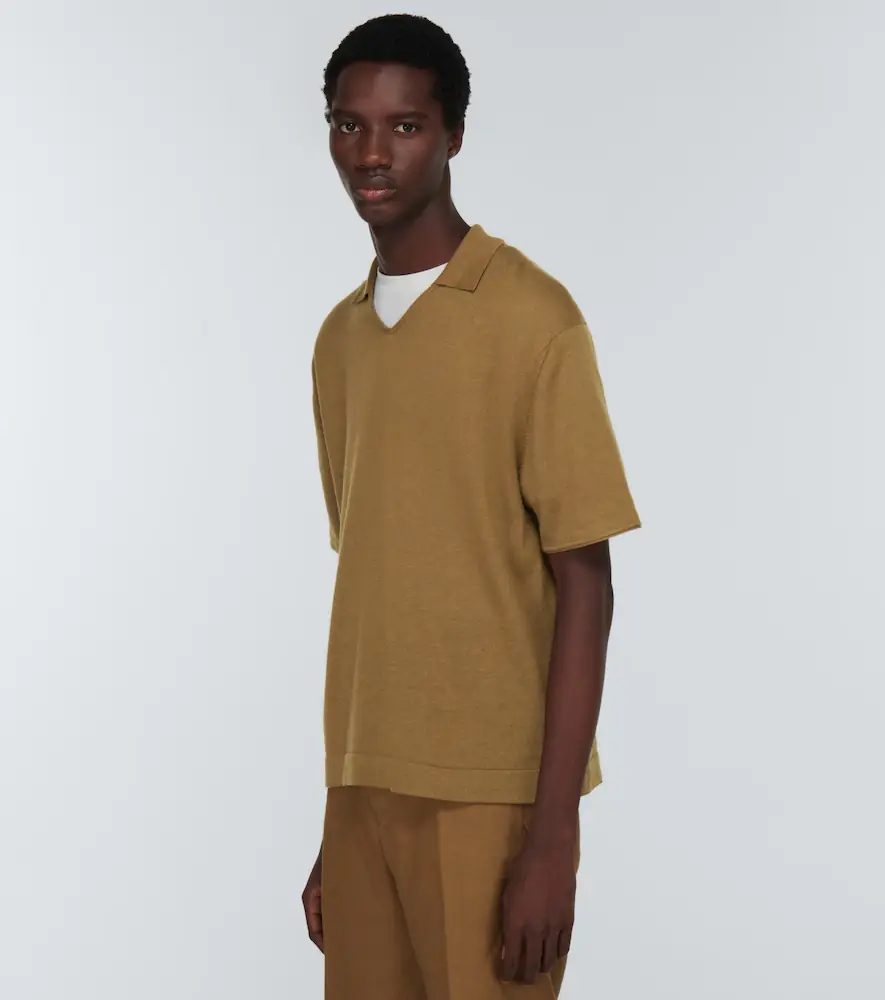 Zegna Cotton piqué polo shirt | Thumbnail 4 Zegna Cotton piqué polo shirt | Thumbnail 4