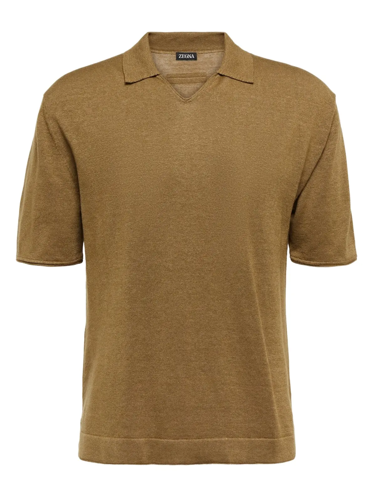 Cotton piqué polo shirt